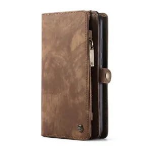 WALLET Obal s peňaženkou 2v1 Samsung Galaxy A50 hnedý
