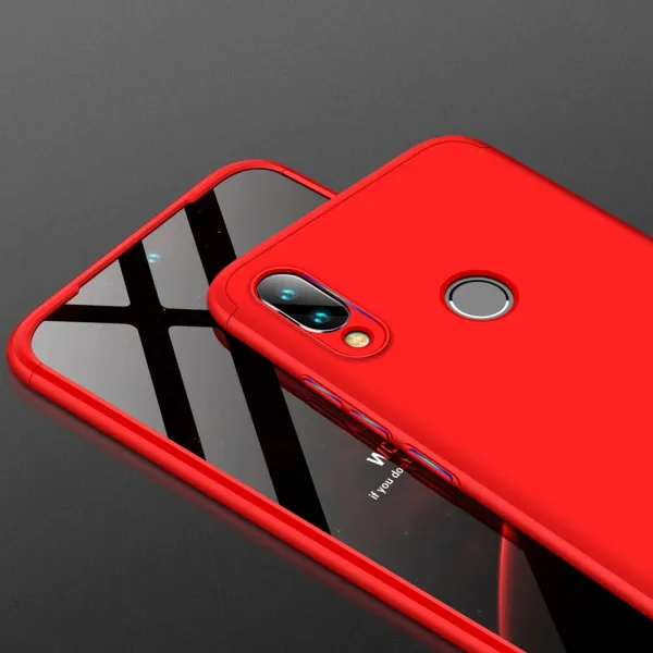 360° Ochranný obal Xiaomi Redmi 7 červený