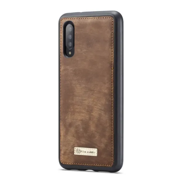 WALLET Obal s peňaženkou 2v1 Samsung Galaxy A50 hnedý