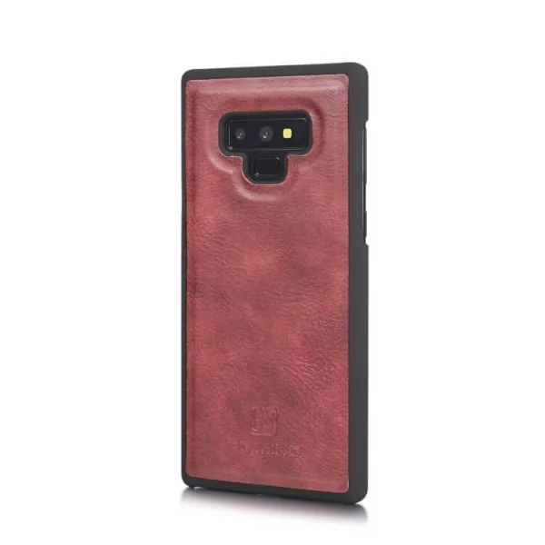 DG.MING Peňaženkový obal 2v1 Samsung Galaxy Note 9 červený