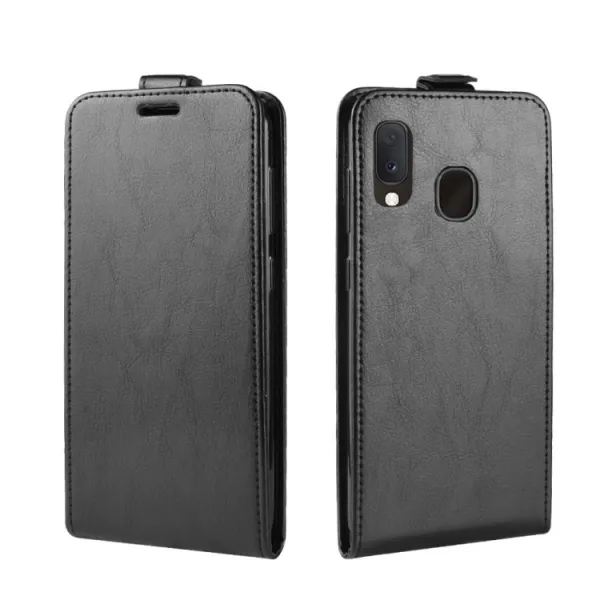 Vyklápacie puzdro Samsung Galaxy A20e čierne