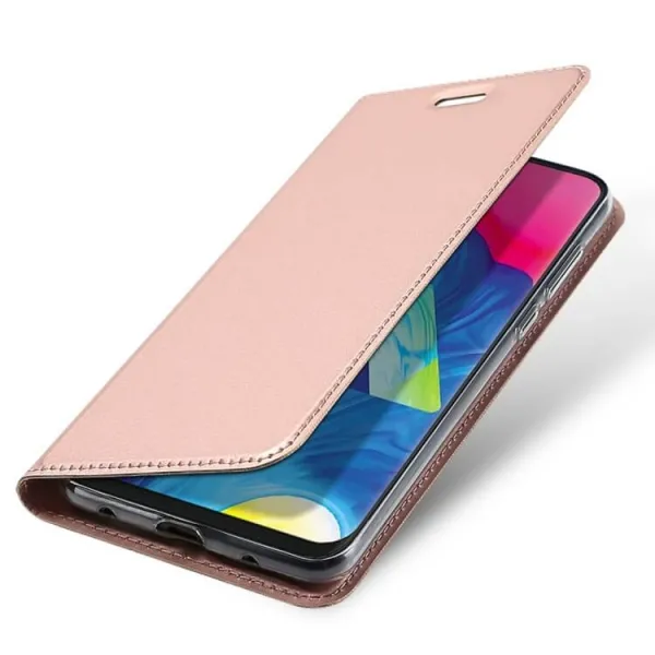 DUX Peňaženkový obal Samsung Galaxy M10 ružový