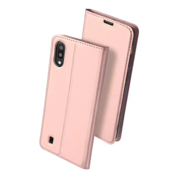DUX Peňaženkový obal Samsung Galaxy M10 ružový