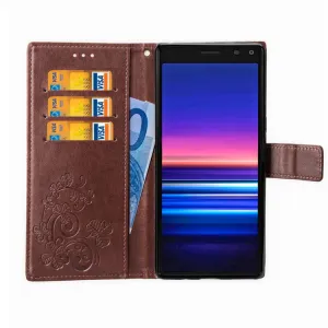 ART Peňaženkový obal Sony Xperia 20 hnedý