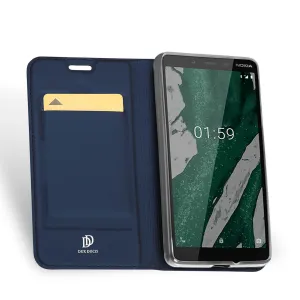 DUX Peňaženkový obal Nokia 1 Plus modrý