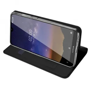 DUX Peňaženkový obal Nokia 2.2 čierny