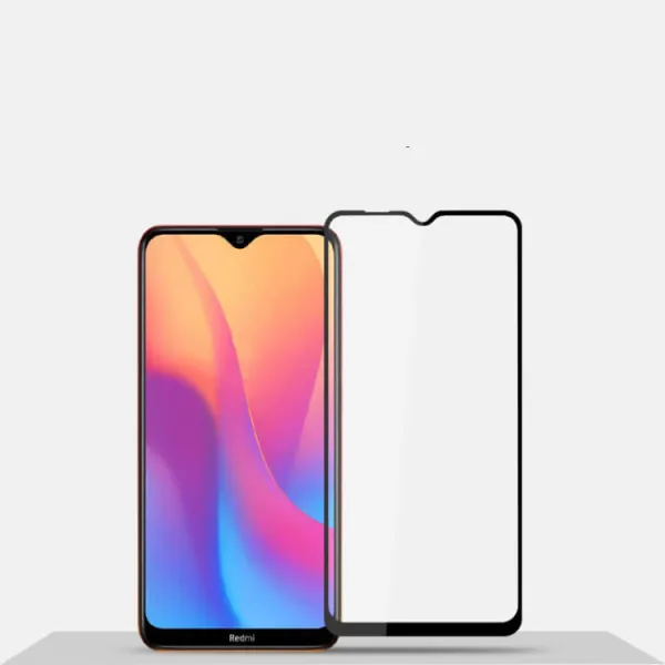3D Tvrdené sklo Xiaomi Redmi 8A čierne
