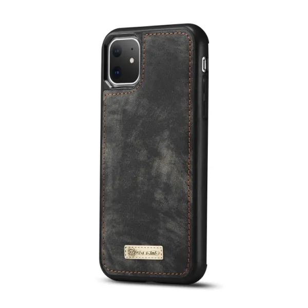 WALLET Obal s peňaženkou 2v1 Apple iPhone 11 čierny
