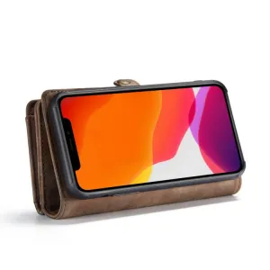 WALLET Obal s peňaženkou 2v1 Apple iPhone 11 Pro hnedý