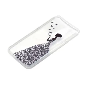 ART TPU Ochranný kryt Samsung Galaxy A80 BUTTERFLY GIRL