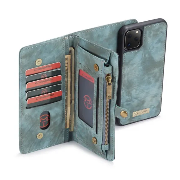 WALLET Obal s peňaženkou 2v1 Apple iPhone 11 Pro Max modrý