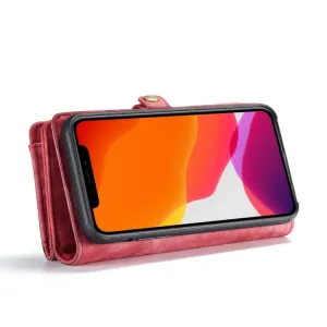WALLET Obal s peňaženkou 2v1 Apple iPhone 11 Pro červený