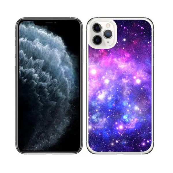 PROTEMIO MY ART Ochranný obal Apple iPhone 11 Pro Max GALAXY (015)