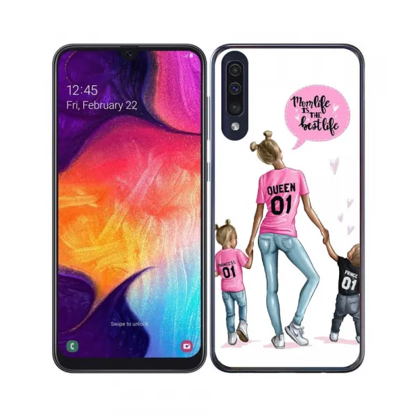 PROTEMIO MY ART Ochranný obal Samsung Galaxy A70 MOM (119)