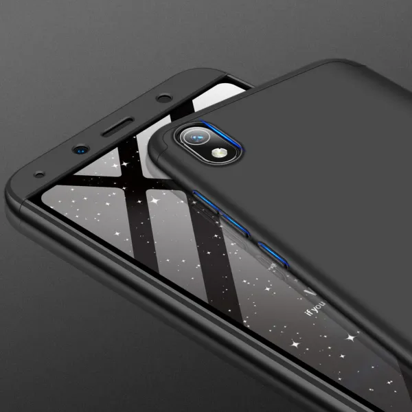 360° Ochranný kryt Xiaomi Redmi 7A čierny