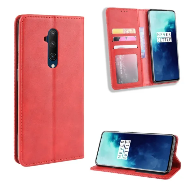 BUSINESS Peňaženkový obal OnePlus 7T Pro červený