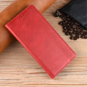 BUSINESS Peňaženkový obal OnePlus 7T Pro červený
