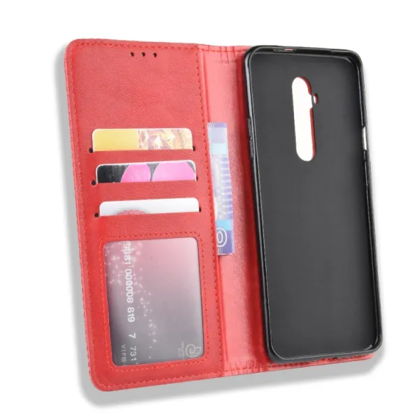BUSINESS Peňaženkový obal OnePlus 7T Pro červený