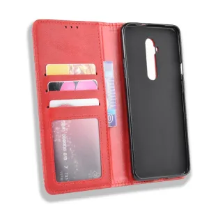 BUSINESS Peňaženkový obal OnePlus 7T Pro červený