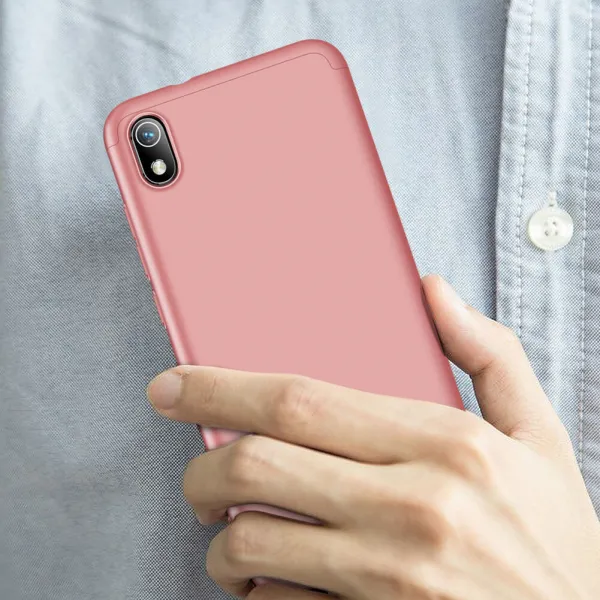 360° Ochranný kryt Xiaomi Redmi 7A ružový