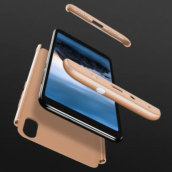 360° Ochranný kryt Xiaomi Redmi 7A zlatý