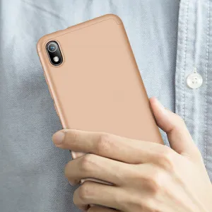 360° Ochranný kryt Xiaomi Redmi 7A zlatý