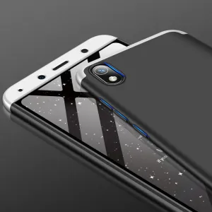 360° Ochranný kryt Xiaomi Redmi 7A čierny-strieborný
