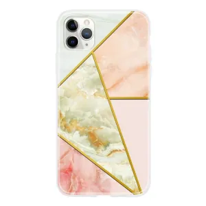 GEOMETRIC ART TPU Ochranný kryt Apple iPhone 11 Pro Max  MARBLE JADE