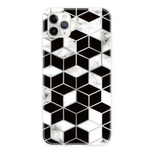 GEOMETRIC ART TPU Ochranný kryt Apple iPhone 11 Pro Max  MARBLE CUBE