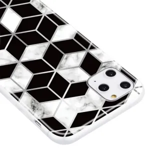 GEOMETRIC ART TPU Ochranný kryt Apple iPhone 11 Pro Max  MARBLE CUBE
