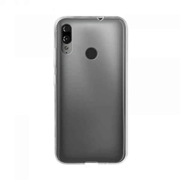 Silikónový obal Motorola Moto E6 Plus priehľadný