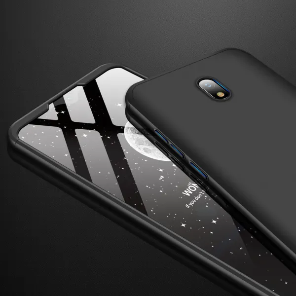 360° Ochranný obal Xiaomi Redmi 8A čierny
