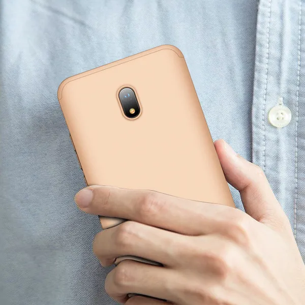 360° Ochranný obal Xiaomi Redmi 8A zlatý