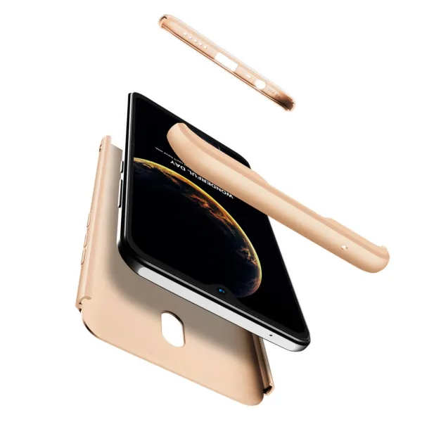 360° Ochranný obal Xiaomi Redmi 8A zlatý