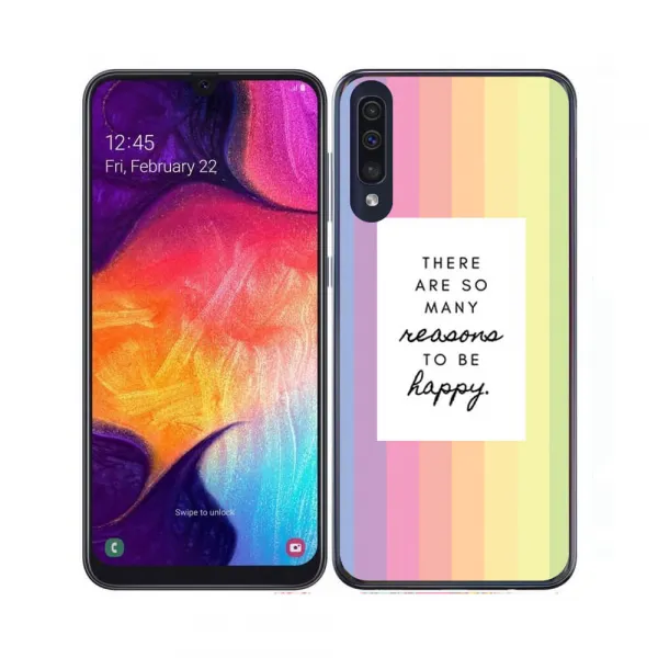 PROTEMIO MY ART Ochranný obal Samsung Galaxy A70 REASONS (040)