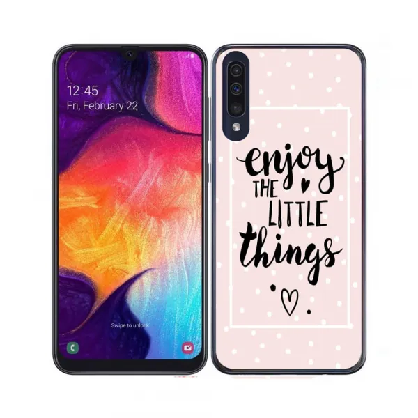 PROTEMIO MY ART Ochranný obal Samsung Galaxy A70 LITTLE THINGS (039)