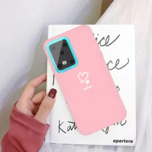 CUTE Silikónový obal Samsung Galaxy S20 Ultra ružový