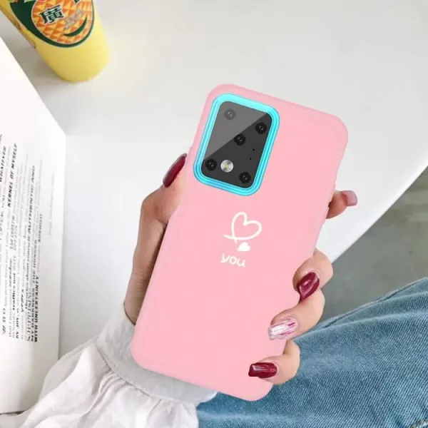 CUTE Silikónový obal Samsung Galaxy S20 Ultra ružový