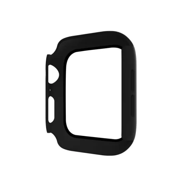 ENKAY Obal s tvrdeným sklom pre Apple Watch 6 / SE / 5 / 4 40mm čierny