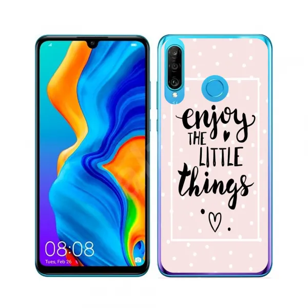 PROTEMIO MY ART Ochranný obal Huawei P30 Lite LITTLE THINGS (039)