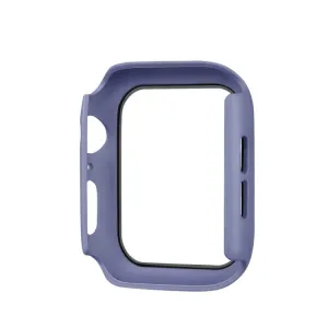 ENKAY Obal s tvrdeným sklom pre Apple Watch 6 / SE / 5 / 4 40mm modrý