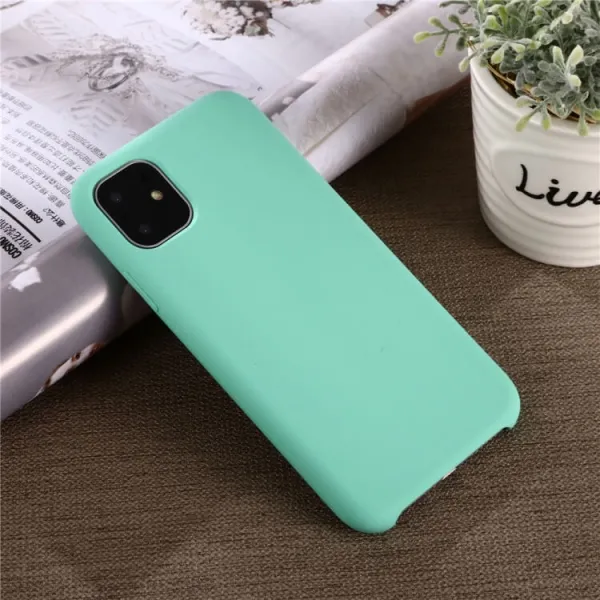 RUBBER Gumený kryt Apple iPhone 11 Pro Max mentolový