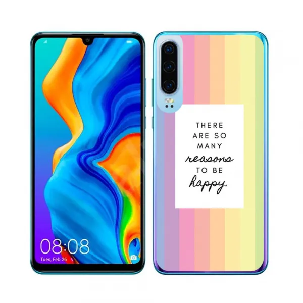 PROTEMIO MY ART Ochranný obal Huawei P30 REASONS (040)