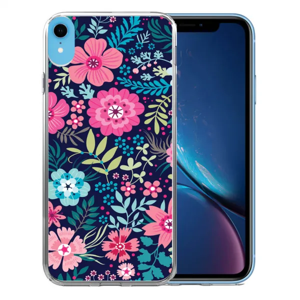 PROTEMIO MY ART Ochranný kryt Apple iPhone XR FLORA (038)