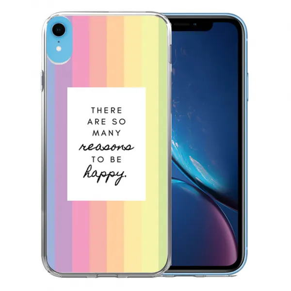 PROTEMIO MY ART Ochranný kryt Apple iPhone XR REASONS (040)