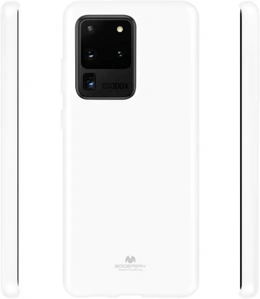 MERCURY JELLY TPU Kryt Samsung Galaxy S20 Ultra biely