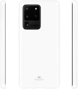 MERCURY JELLY TPU Kryt Samsung Galaxy S20 Ultra biely