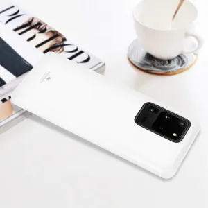 MERCURY JELLY TPU Kryt Samsung Galaxy S20 Ultra biely