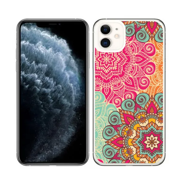 PROTEMIO MY ART Ochranný obal Apple iPhone 11 MANDALA (043)