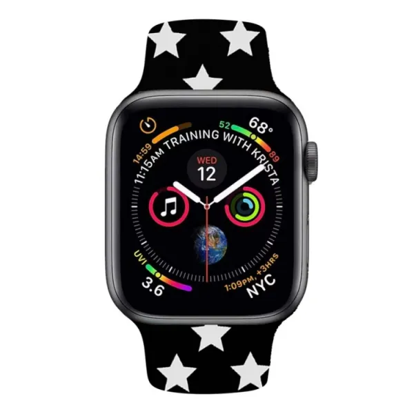 Remienok Apple Watch 9 / 8 / 7 (41mm) / 6 / SE / 5 / 4 (40mm) / 3 / 2 / 1 (38mm) STARS